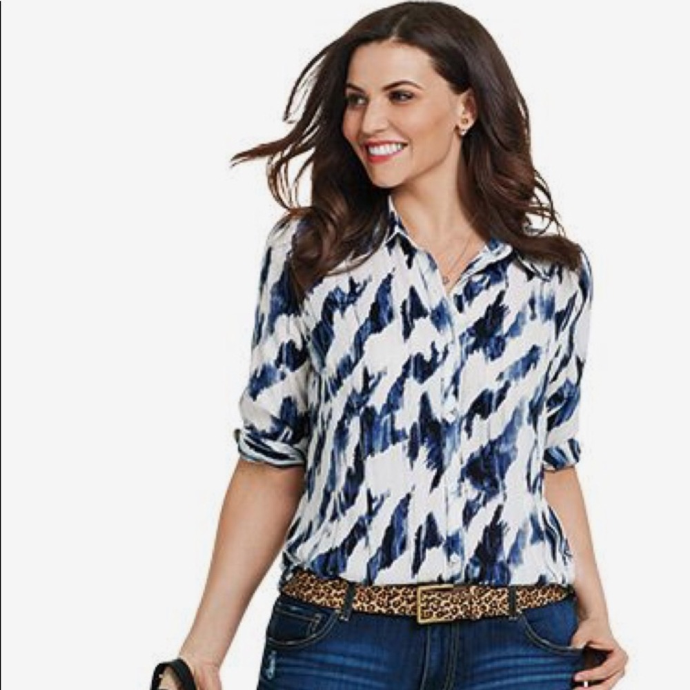 CAbi Moody Blues Blouse